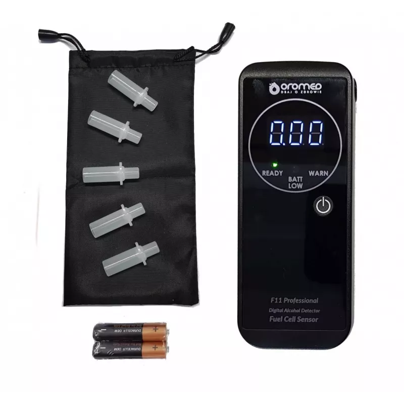 Oromed F11 PROFESSIONAL alkomat 0 - 4% 0,05% Czarny