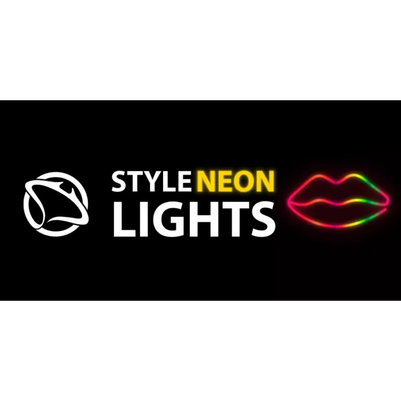 Neonowe światło dekoracyjne MANTA SNL61RGB LIPS RGB ze zmianą kolorów, model SNL61RGB