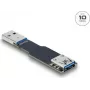 adapter kablowya DELOCK 67419 — USB Type-A na Type-A, czarny
