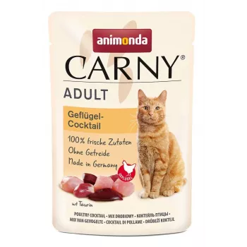 Mokra karma dla kota Animonda Carny Poultry Cocktail 85 g — bezzbożowa, z kurczakiem, dla dorosłych