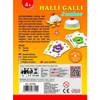 Halli Galli Junior, gra karciana