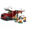 Zestaw konstrukcyjny LEGO City Przyczepa Kempingowa Przygód 60454, 385 elementów, wysokość 80 mm, dla dzieci od 6 lat