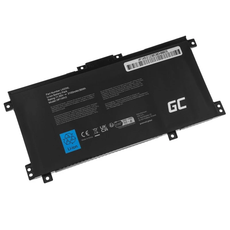 Bateria zielony Cell HP149V2 do HP Envy x360 15-BP 17-AE