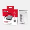 UNITEK ADAPTER USB-C, 2x HDMI, 4K@60HZ, MST, V1404B (V1404B)
