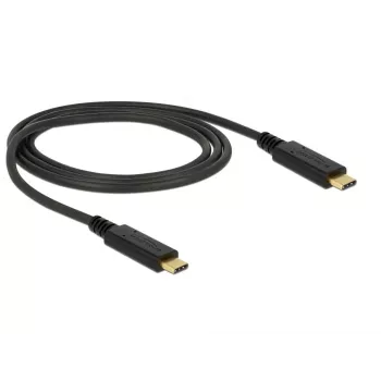 Kabel USB DeLOCK 83661 USB 3.2 Gen 2 1m USB C Czarny