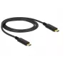 Kabel USB DeLOCK 83661 USB 3.2 Gen 2 1m USB C Czarny