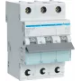 Hager MCS325. Prąd znamionowy: 25 A, Częstotliwość wejściowa AC: 50/60 Hz. Typ: C, Maksymalna liczba modułów: 3 moduły. Szerokość: 52,5 mm, Głębokość: 70 mm, Wysokość: 83,4 mm (MCS325)
