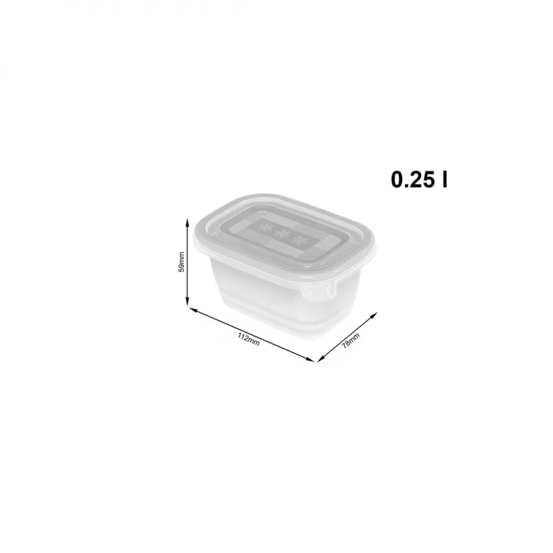 ROTHO Freeze - pojemnik do zamrażarki - 6x250ml