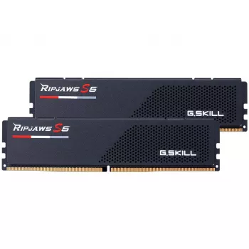DIMM 96 GB DDR5-6000 (2x 48 GB) Dual-Kit, pamięć, czarna, F5-6000J3036F48GX2-RS5K, Ripjaws S5, INTEL XMP