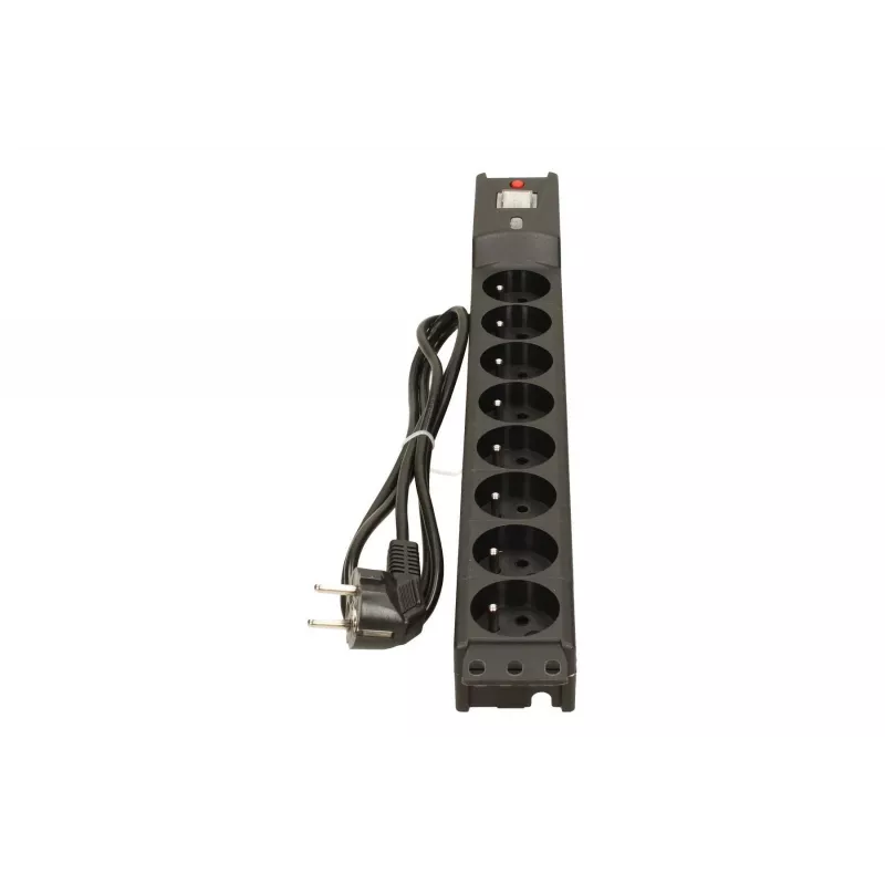 LESTAR LXARM 810 G-A K.:CZ 1,5M 19PDU Czarny 8 gniazd AC 230 V 1,5 m