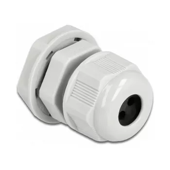 Dławik kablowy DeLOCK 60374 szary plastik 2 szt.