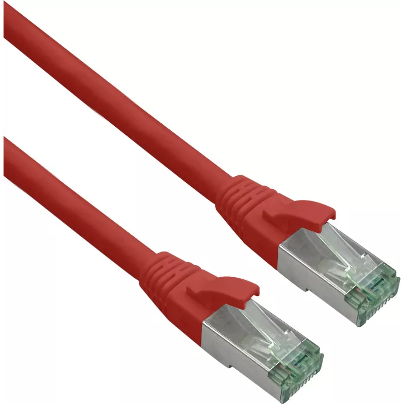 Kabel sieciowy Helos Patch-Kabel 363754 RJ-45 (M) do RJ-45 (M) Kat. 6 1 m czarny