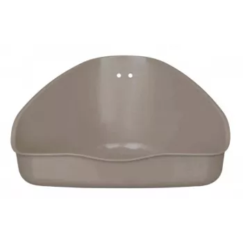 Otwarta kuweta Trixie 62551 dla królików, tworzywo sztuczne, brązowa, 360×300×210 mm