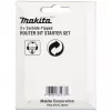 Makita Fräs-Bitsatz - 3 Stücke - für Makita DRT50Z