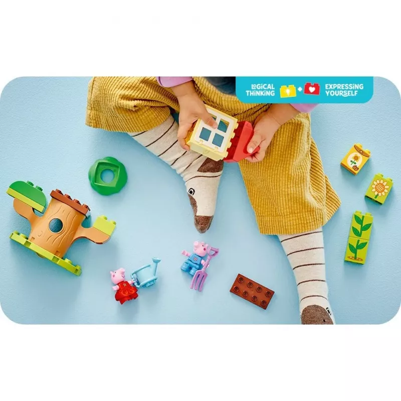 Lego 10431 Duplo Peppa Pig Ogródek i Domek na Drzewie