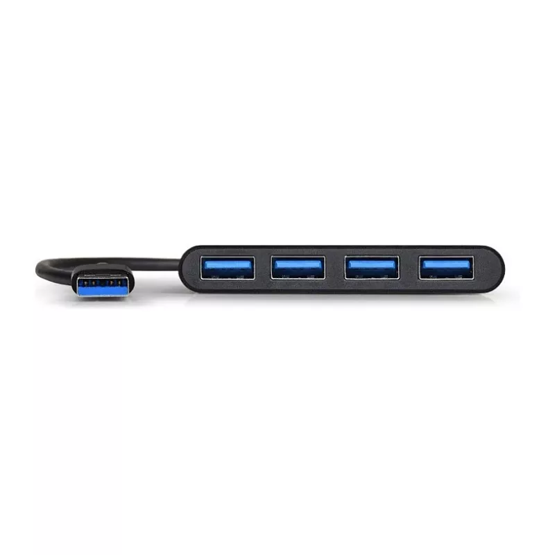 Hub USB Port Designs 900121 USB 3.2 Gen 1 Type-A 5000 Mbit/s Czarny