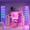 Zestaw paneli Smart LED Nanoleaf X Fantaqi EXPO SQFX01K02-4WT — modułowy zestaw paneli oświetlenia dekoracyjnego