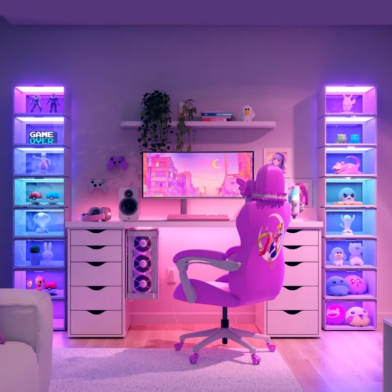 Zestaw paneli Smart LED Nanoleaf X Fantaqi EXPO SQFX01K02-4WT — modułowy zestaw paneli oświetlenia dekoracyjnego