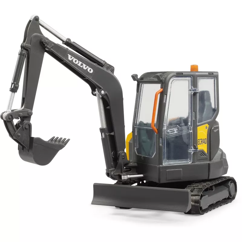 Model pojazdu BRUDER — koparka kompaktowa Volvo ECR40 (zabawka) firmy BRUDER, model 02465