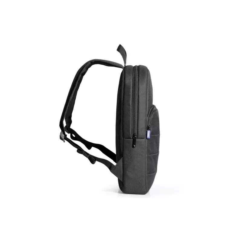 Plecak Port Designs ECO PORTLAND II na laptopy do 40,6 cm (16 cali), monochromatyczny czarny, 1 przednia kieszeń, 360 g