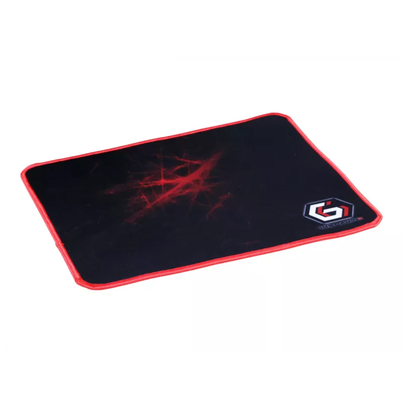 Klawiatura gamingowa GEMBIRD GGS-UMGL4-01 pełnowymiarowa USB QWERTY 104-klawiszowa US English z myszą, czarna