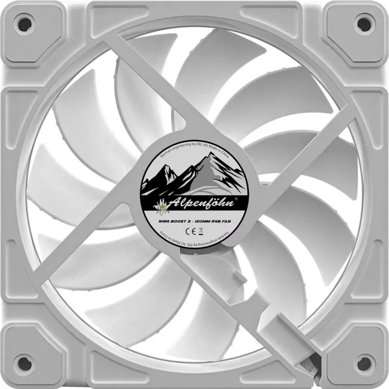 ALPENFÖHN Wing Boost 3 ARGB 120mm Wentylator 3-Pack Biały