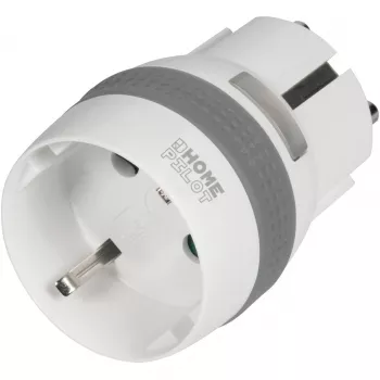 Inteligentny adapter wtyczkowy HOMEPILOT 11301001 biały — zdalny przełącznik Wi‑Fi dla urządzeń domowych