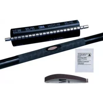 3M HDCW-110/30-500, Rura termokurczliwa, Czarny, 50 cm, 12 cm, 1 szt., 2,8 cm