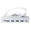 Laptop dock / port replicator Satechi ST-UCICHS USB 3.2 Gen 1 Type-C, porty USB-A, SD/MicroSD, srebrny