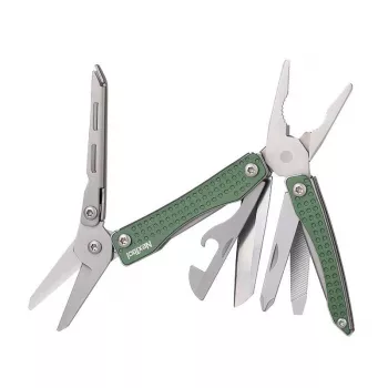 Multitool Nextool NE20050 10-w-1 kompaktowy multitool, zielony, 10 narzędzi, 83 g, złożony 6,8 cm