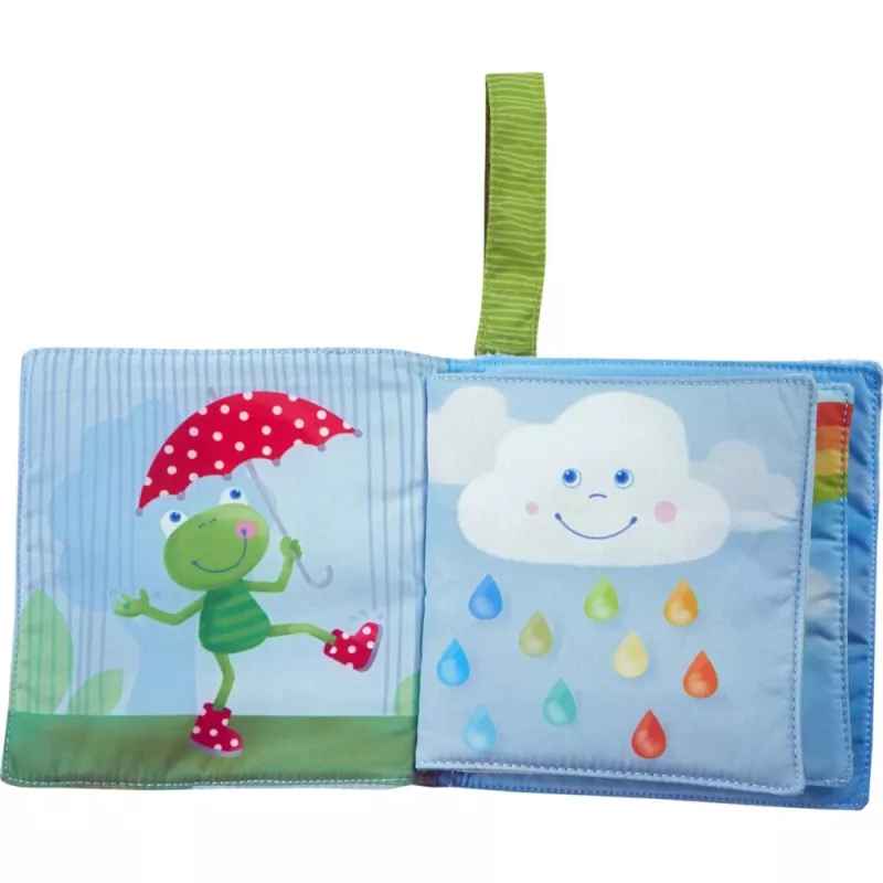 Stoffbuch Regenbogenwelt, Learning Book