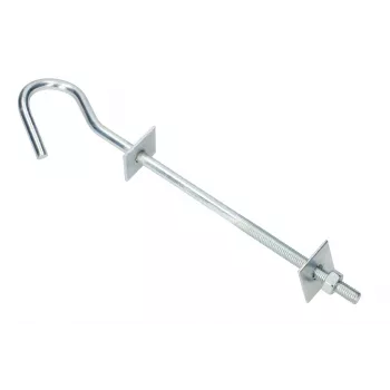 Hak kablowy Extralink Hook do wieszaków 12/230 mm M12 Srebrny
