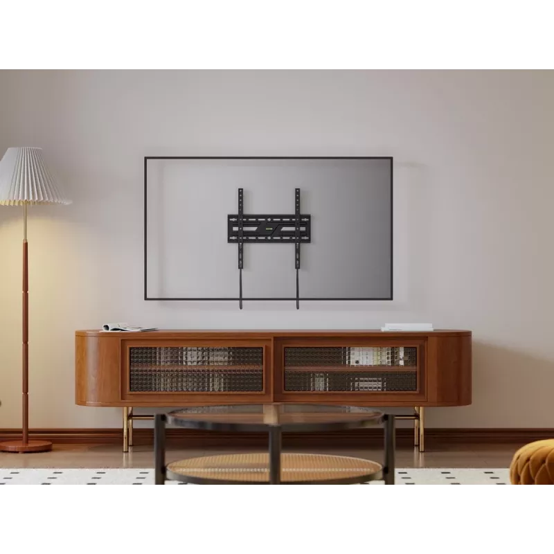 Gembird WM-75F-02 uchwyt ścienny do telewizora (stały), 32 inch–75 inch, czarny