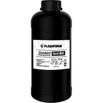 Żywica do druku 3D Flashforge UV/LCD Standard Czarny 1 L, długość fali utwardzania 405 nm