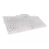 Klawiatura CHERRY KC 1000 SC przewodowa klawiatura z czytnikiem kart inteligentnych jasnoszara USB QWERTY UK
