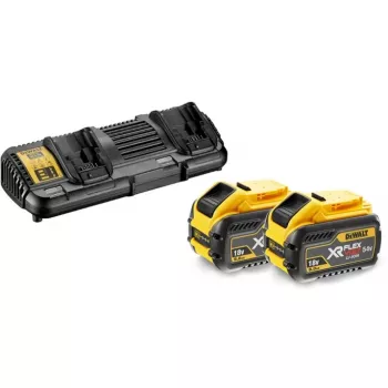 Zestaw Flexvolt DCB132 - 2 baterie DCB547 18 V/54 V 9,0 Ah