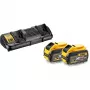 Zestaw Flexvolt DCB132 - 2 baterie DCB547 18 V/54 V 9,0 Ah