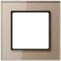 Szkło do ramki przycisku ściennego JUNG AC 581 GL CH Champagne 84×84 mm