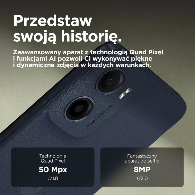 Motorola moto g05 16.9 cm (6.67 inch) Dual SIM Android 15 4G USB Type-C 8 GB 128 GB 5200 mAh niebieski