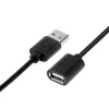 Przedłużacz USB AM-AF 1,8 m czarny
