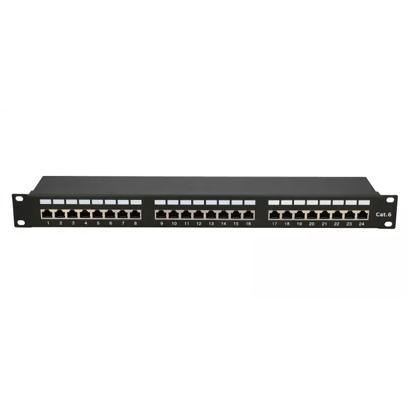 Extralink CAT6 STP V2 | Patchpanel | 24 porty