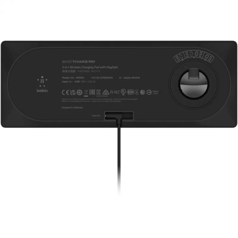 Ładowarka bezprzewodowa Belkin BOOST↑CHARGE PRO Szybkie ładowanie Czarna
