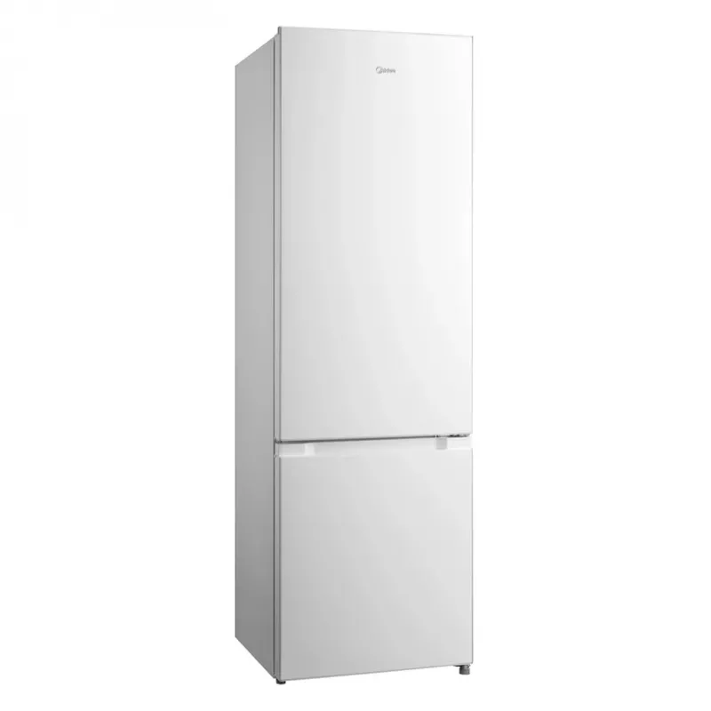 Lodówka combo Midea MDRB369FGE01 — 262 l (chłodziarka 194 l / zamrażarka 68 l), 177,3 cm, klasa energetyczna E, biała