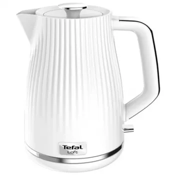 Czajnik elektryczny Tefal KO250130 — pojemność 1,7 l, 2400 W, biały