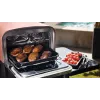Ninja OO101EU grill ogrodowy/barbecue elektryczny + węglowy czarny, czerwony, srebrny 2400 W