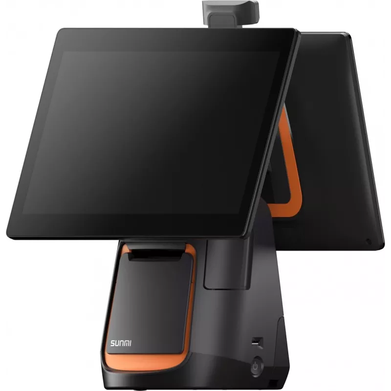 Desktop POS T2s, Android 9, 15.6+10 cali, 4/64GB, 80mm, WiFi