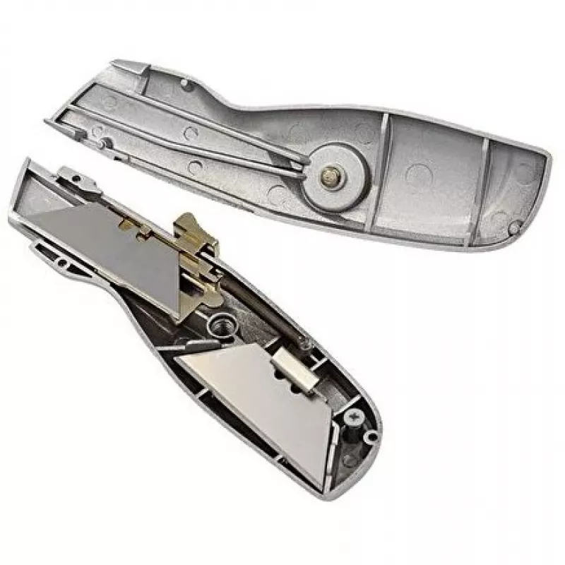 Nóż do cięcia WEDO 78 808 z nieruchomym ostrzem, korpus aluminiowy, szerokość ostrza 44 mm