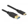 Kabel DeLOCK SuperSpeed USB (USB 3.2 Gen 2) Typ-A na Typ-C 2 m