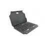 Klawiatura do urządzeń mobilnych Gamber-Johnson 7160-1869-02 — QWERTZ niemiecka, stacja dokująca Pogo Pin, ładowanie USB-C, touchpad, czarna