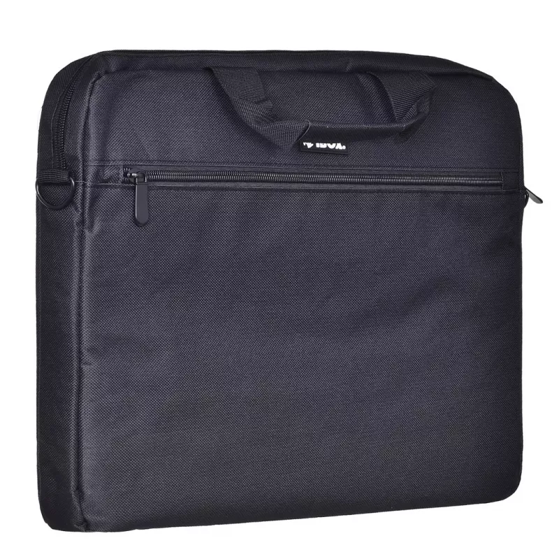 Aktówka IBOX TN6020 do laptopów 39,6 cm (15,6 cali) — nylon, czarna, pasek na ramię